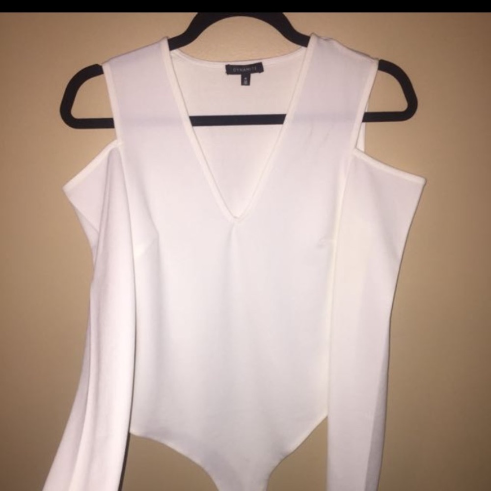 COLD SHOULDER DYNAMITE BODY SUIT